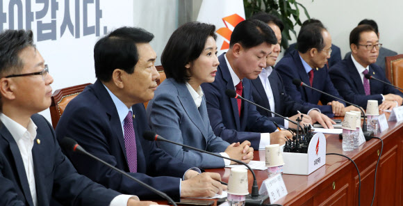 나경원 “국민 눈물 외면해도 되나”