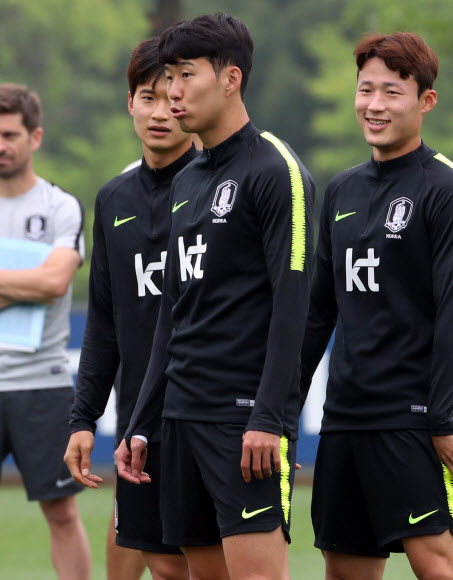 ‘오랜 단짝’ 손흥민과 김진수