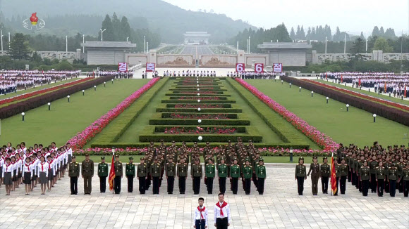 북한, 조선소년단 창립 73주년 기념 전국연합단체대회