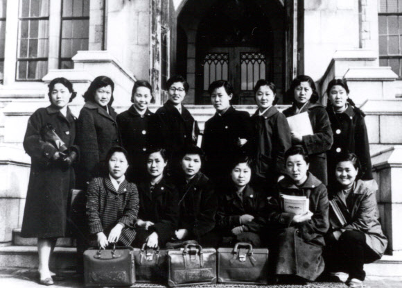 이화여대 강사시절 이희호 여사