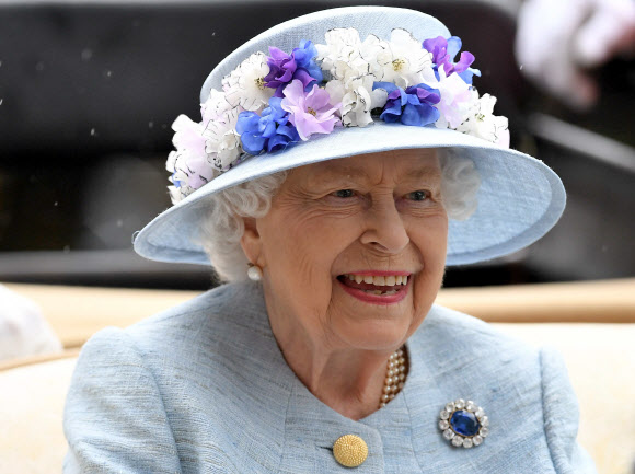 영국의 엘리자베스 2세 여왕. AFP 연합뉴스