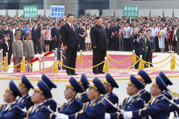 시진핑 북한 방문