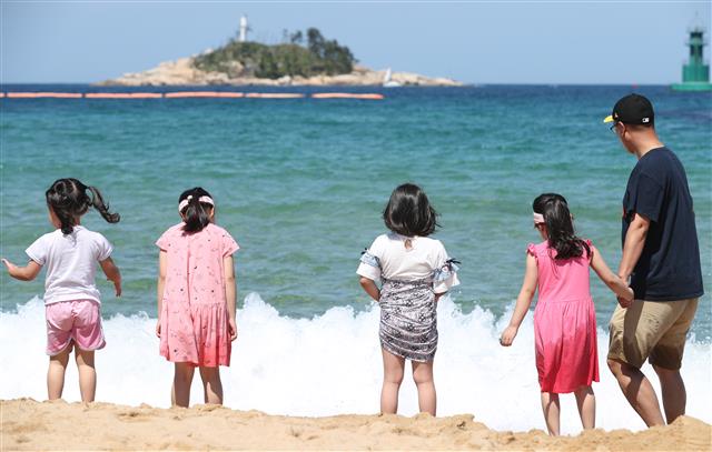 보기만 해도 시원한 바다