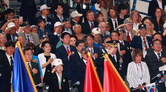 6.25 기념 행사 찾은 각국 참전 용사