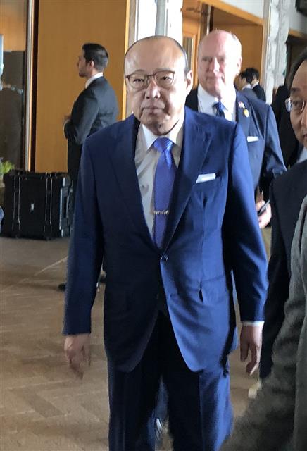 김승연 회장, 트럼프 대통령과의 간담회