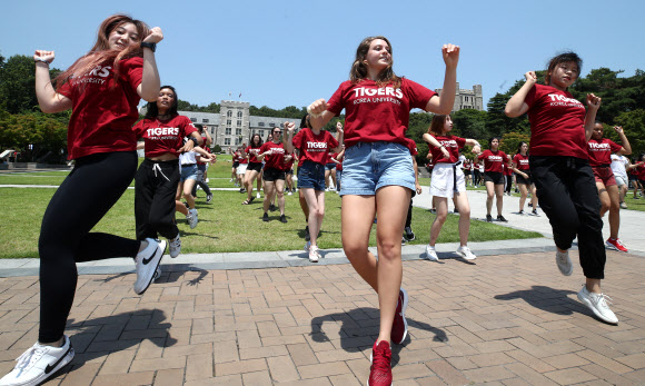 케이팝 댄스 플래시몹 ‘신나요’