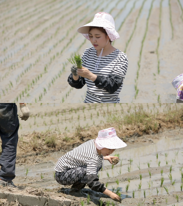 송가인 몸빼바지  