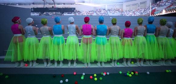 광주로 흐르는 평화의 물결