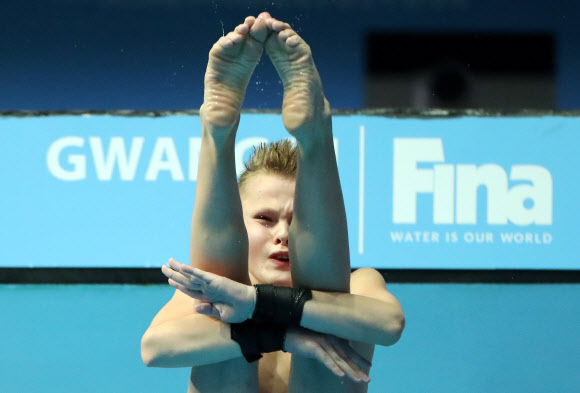 14살 선수의 수준급 연기