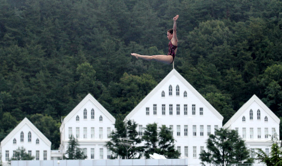 하이다이빙 이틀 앞으로