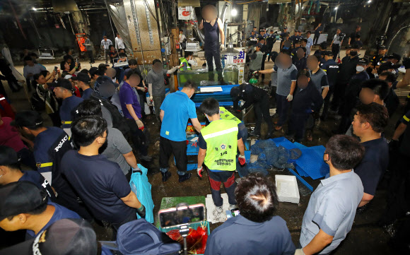 구 노량진 수산시장 8차 명도집행