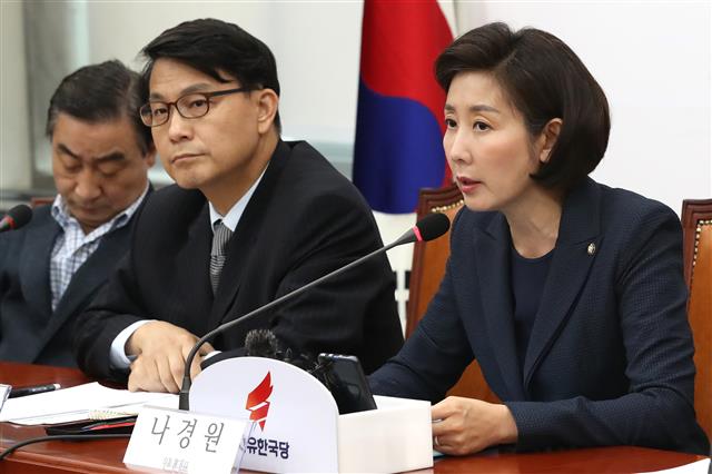 모두발언하는 나경원 원내대표