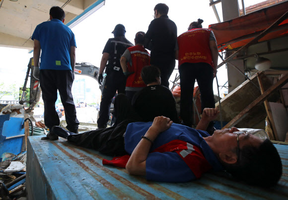 노량진 상인들 ‘지켜야 한다’