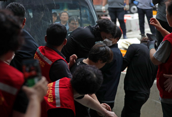 구 노량진 수산시장 9차 명도집행