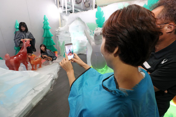 더위 잊은 얼음 왕국