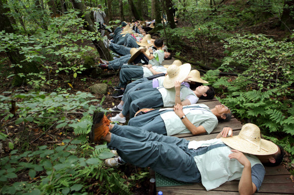밀짚모자 쓰고 힐링의 시간