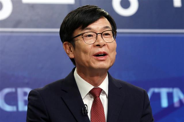 모두발언하는 김상조 청와대 정책실장