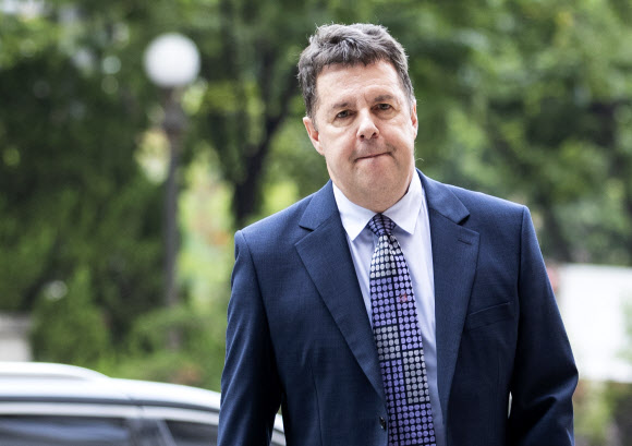 ‘마약 혐의’ 로버트 할리, 선고공판 출석