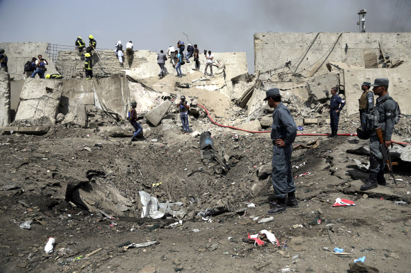 아프간 수도서 폭탄테러 최소 16명 사망