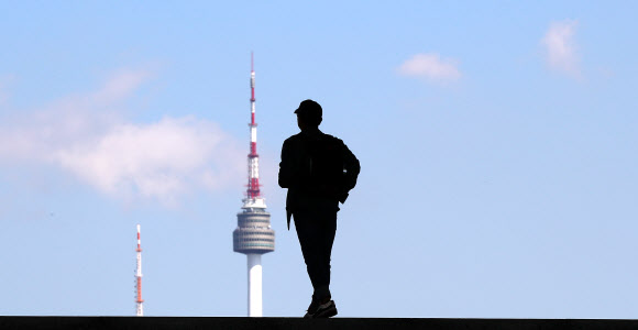 가을하늘을 걷다