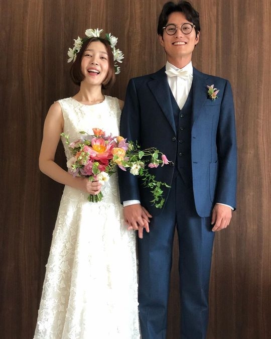 임성빈(오른쪽)과 아내 신다은. 서울신문 DB