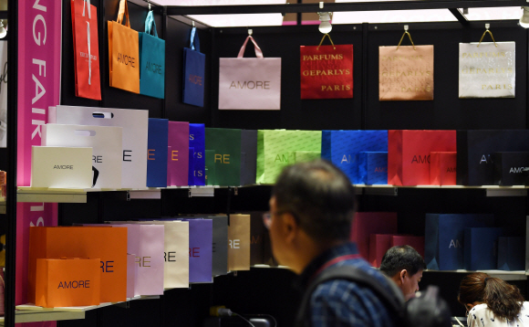 26일 서울 강남구 코엑스에서 열린 서울국제소싱페어에 다양한 제품들이 전시돼있다. 2019. 9. 26. 박윤슬 기자 seul@seoul.co.kr