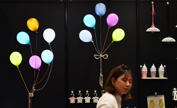 26일 서울 강남구 코엑스에서 열린 서울국제소싱페어에 다양한 제품들이 전시돼있다. 2019. 9. 26. 박윤슬 기자 seul@seoul.co.kr