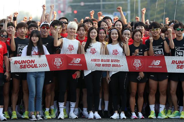 김연아 ‘러너들과 함께’