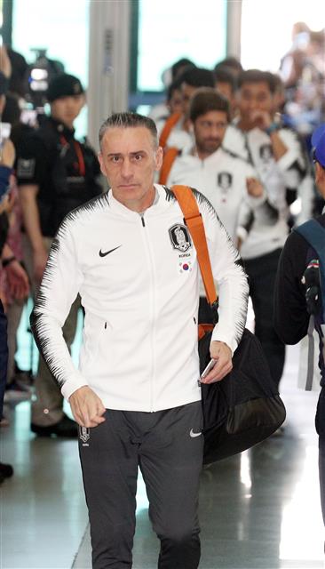 평양 원정가는 파울루 벤투 감독