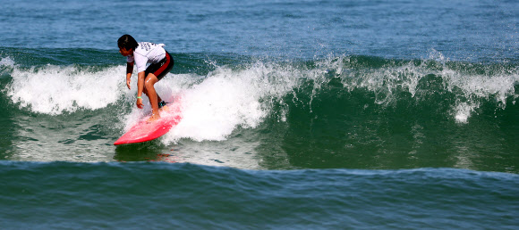 포항서 서핑 챔피언십 개최
