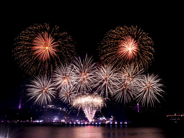 화려한 여수밤바다 불꽃축제