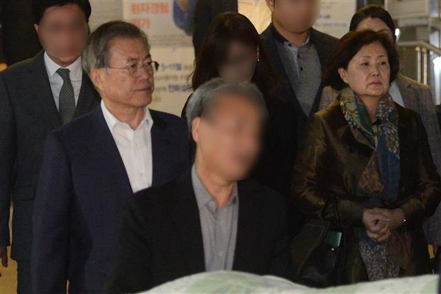 문재인 대통령 모친 강한옥 여사 별세