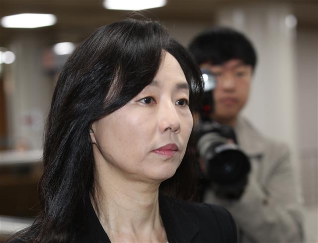 조윤선 ‘세월호 특조위 항소심 출석’