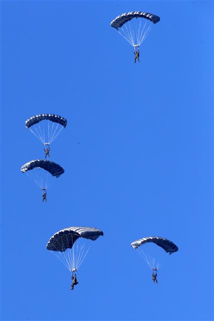 해병대 공정대 고공침투