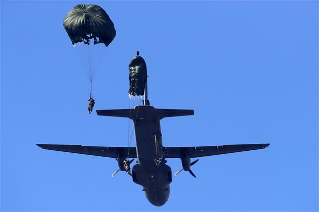 해병대 공중 침투