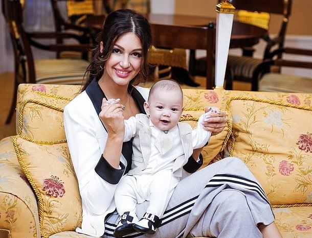 옥사나 보예보디나가 최근 SNS에 올린 아기 사진.  보예보디나 인스타그램 캡처