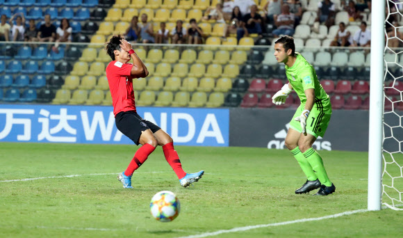 ‘찬스였는데’