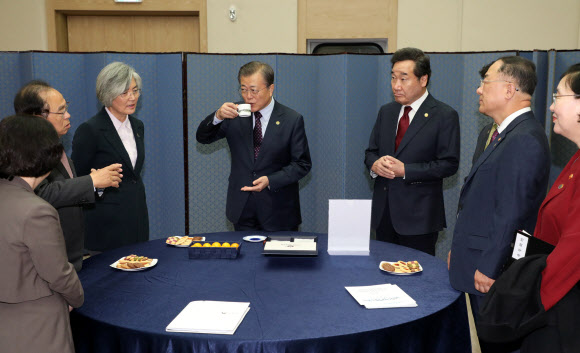아세안 커피와 문 대통령