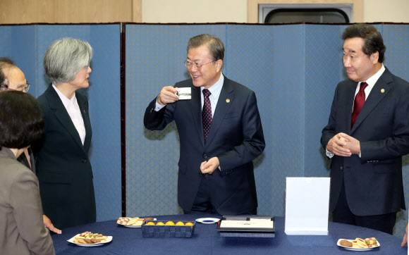 아세안 커피와 문 대통령