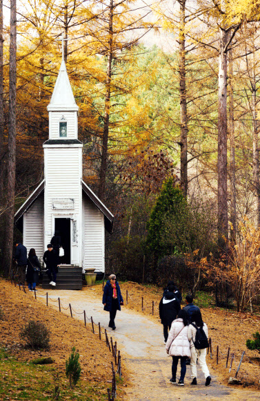 끝자락 가을 정취