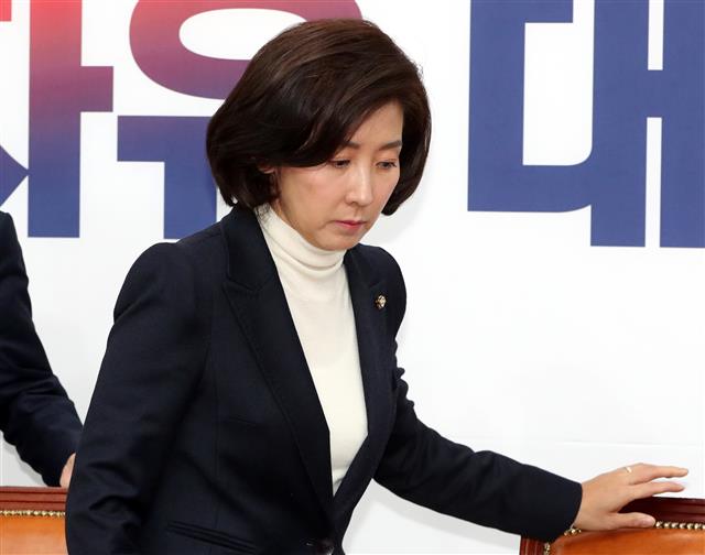 나경원 “한국당 황교안 단식 이어간다”