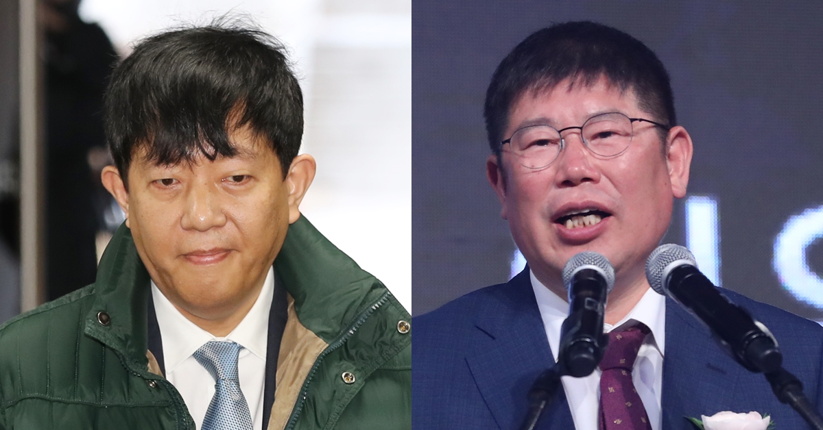 이재웅(왼쪽) ‘쏘카’ 대표와 김경진 무소속 의원. 연합뉴스