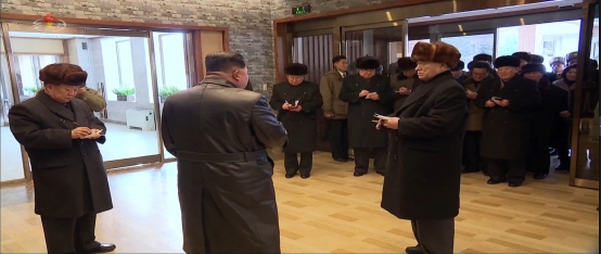북한 김정은, 양덕온천 준공식 참석