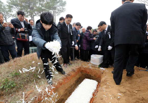 고(故) 오종렬의 마지막 길