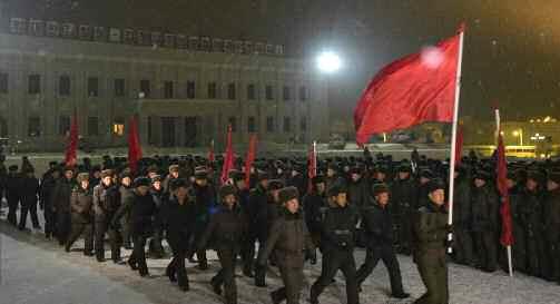 북한 노동당 선전일꾼들, 백두산 답사 …“김정은 의도 새겨야”
