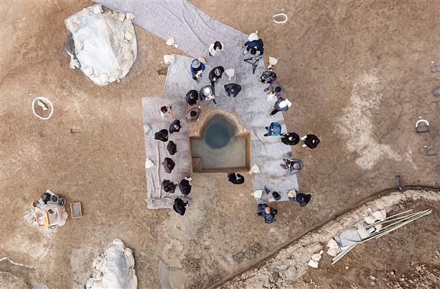 이곳이 ‘사람 얼굴 모양 토기’ 발굴 지점