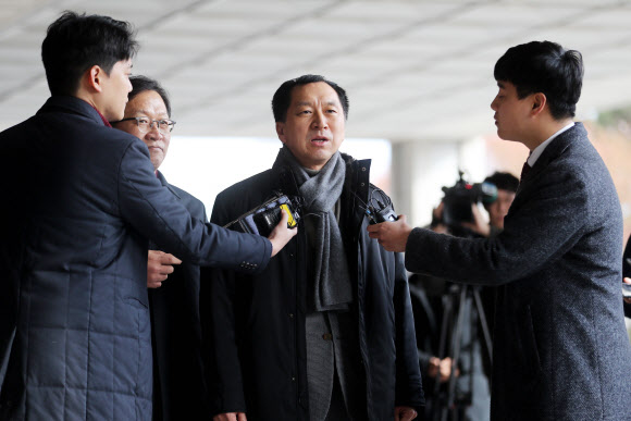 검찰 소환되는 김기현 전 울산시장