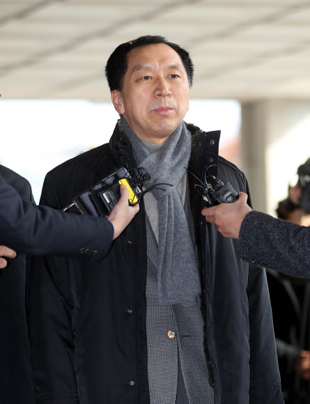 검찰 소환되는 김기현 전 울산시장