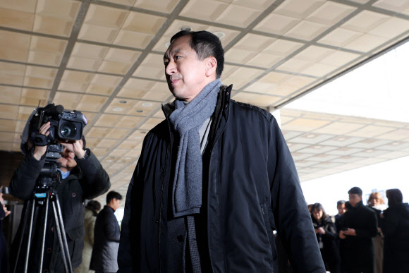 검찰 소환되는 김기현 전 울산시장