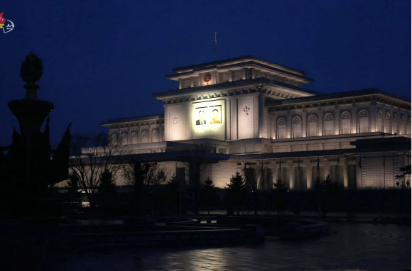 금수산태양궁전 전경